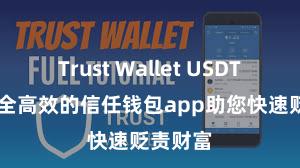 Trust Wallet USDT存储 安全高效的信任钱包app助您快速贬责财富